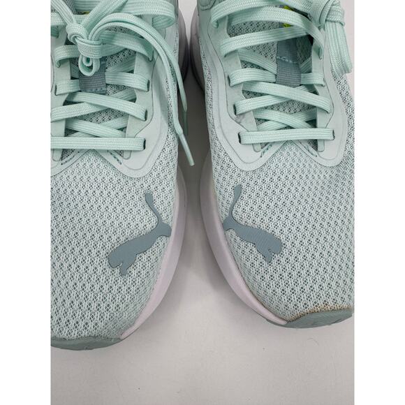Puma Women's Pounce Lite Lace Up Green Athletic Running Shoes Size 7.5 - Picture 6 of 11